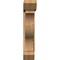 Ekena Millwork Funston Slat Smooth Bracket w/ Offset Brace, Western Red Cedar, 7 1/2"W x 32"D x 38"H BKT0806X32X38FST06SWR - alternate 2